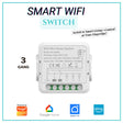 3 Gang Wifi Smart Switch Module (10A)