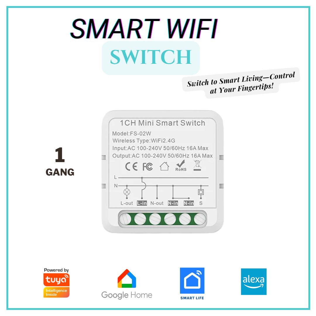 1 Gang Wifi Smart Switch Module (16A)