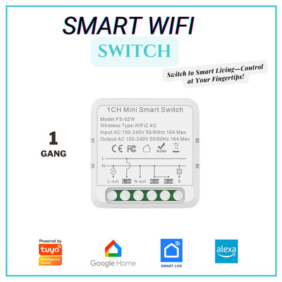 1 Gang Wifi Smart Switch Module (16A)