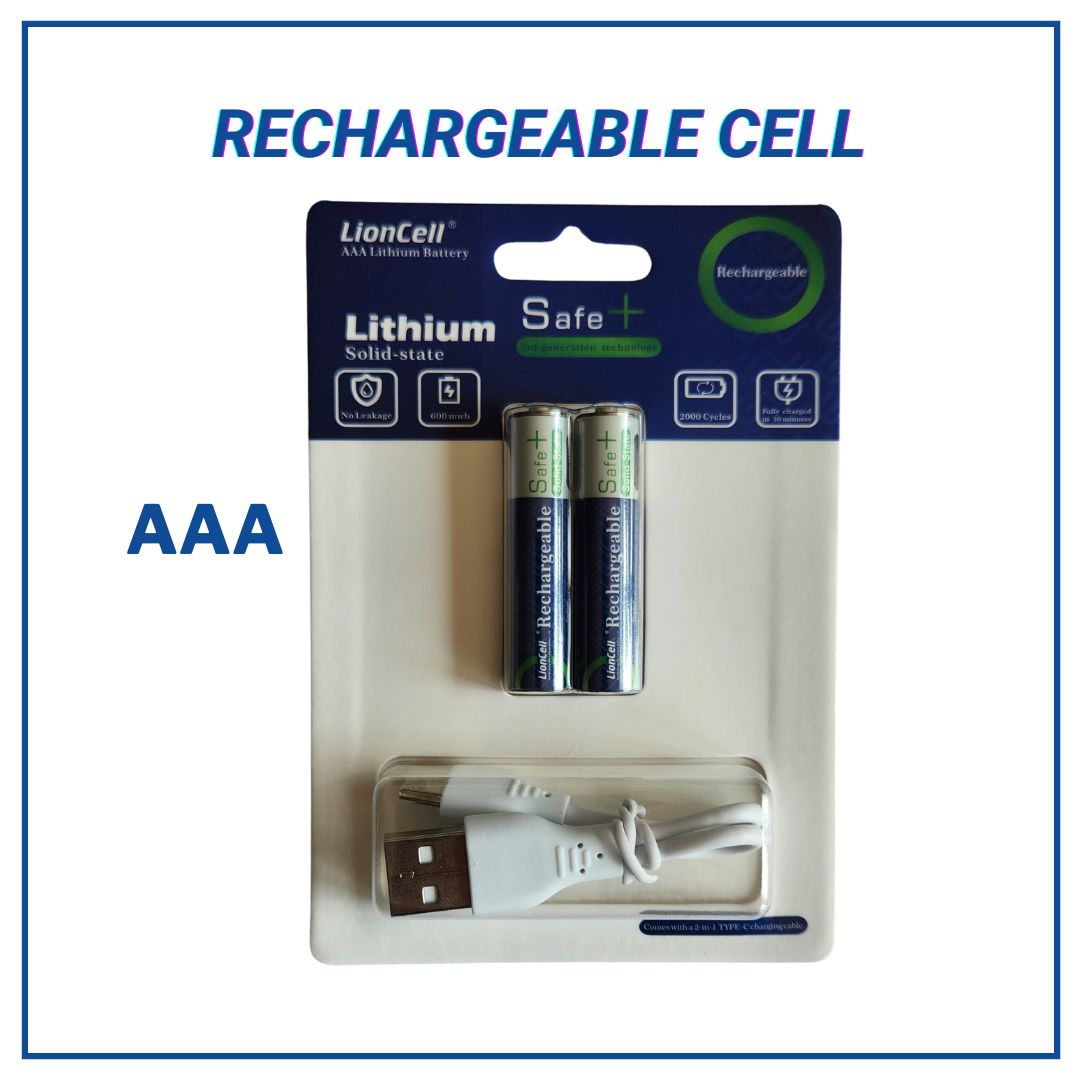 AAA Rechargeable Cells