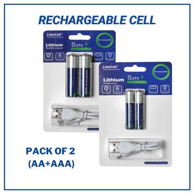1 AA + 1 AAA Cells Pack