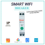 Smart Wifi Circuit Breaker With Voltage Protection (63A 1P+N)