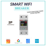 Smart Wifi Circuit Breaker With Voltage Protection (63A 1P+N)