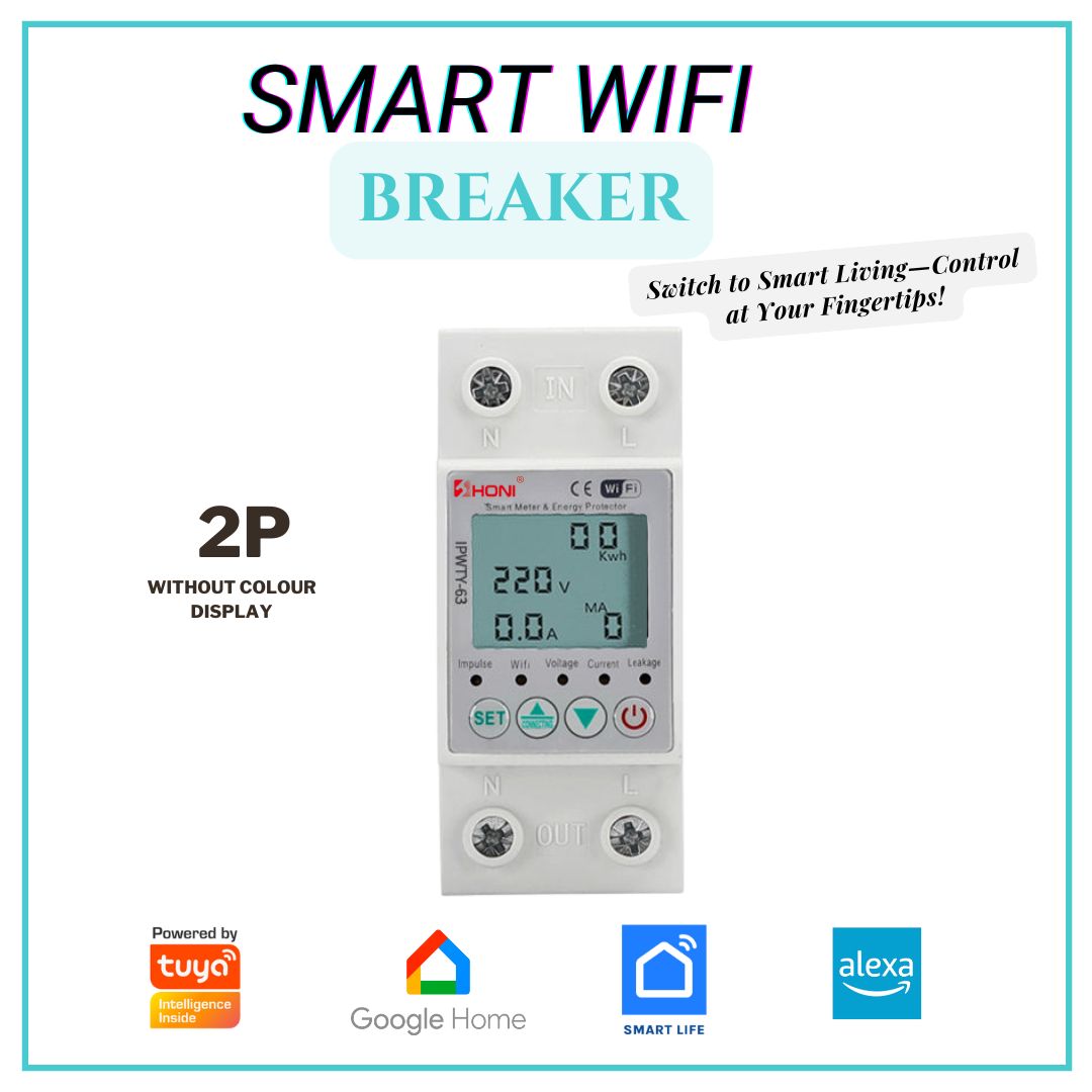 Voltage Protector Breaker (63A + No-Color Display)