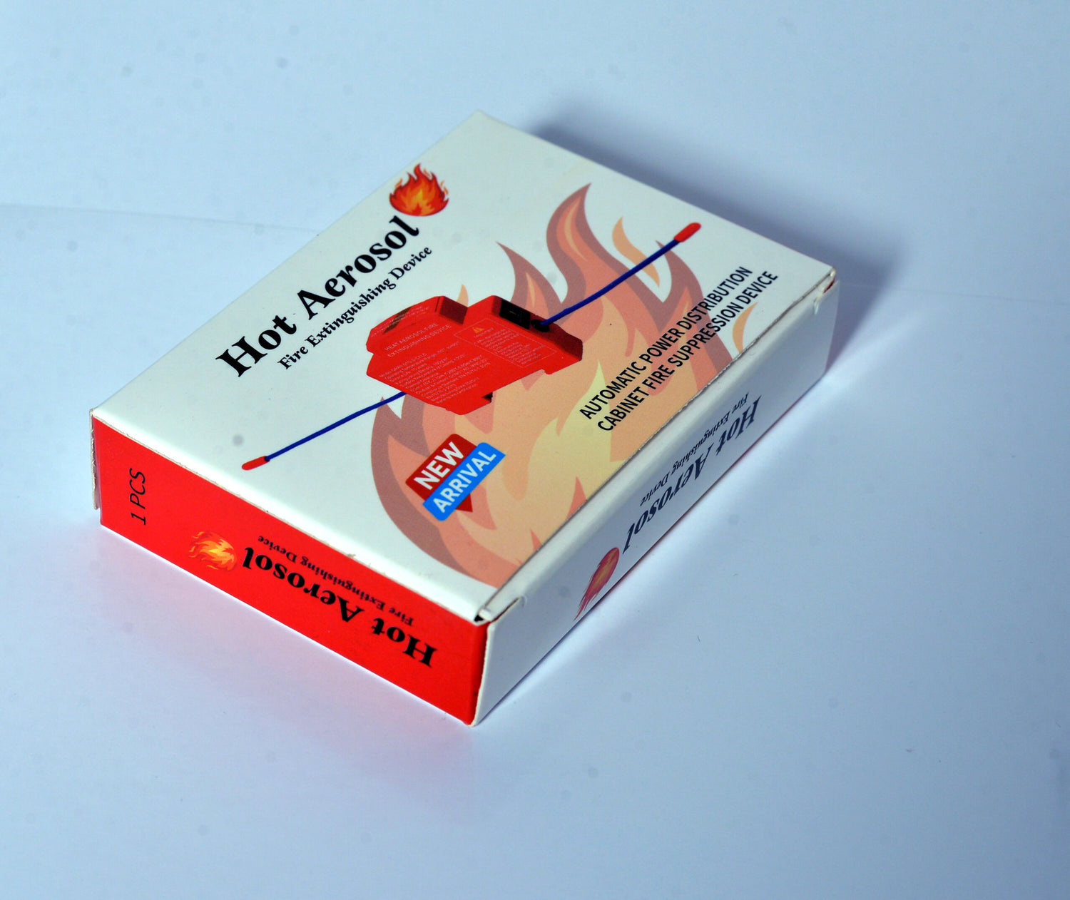 Din rai Fire Extinguishing Breaker for Distribution Box