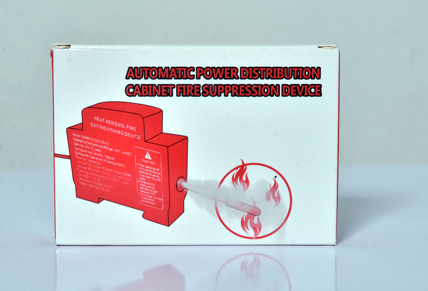 Din rai Fire Extinguishing Breaker for Distribution Box
