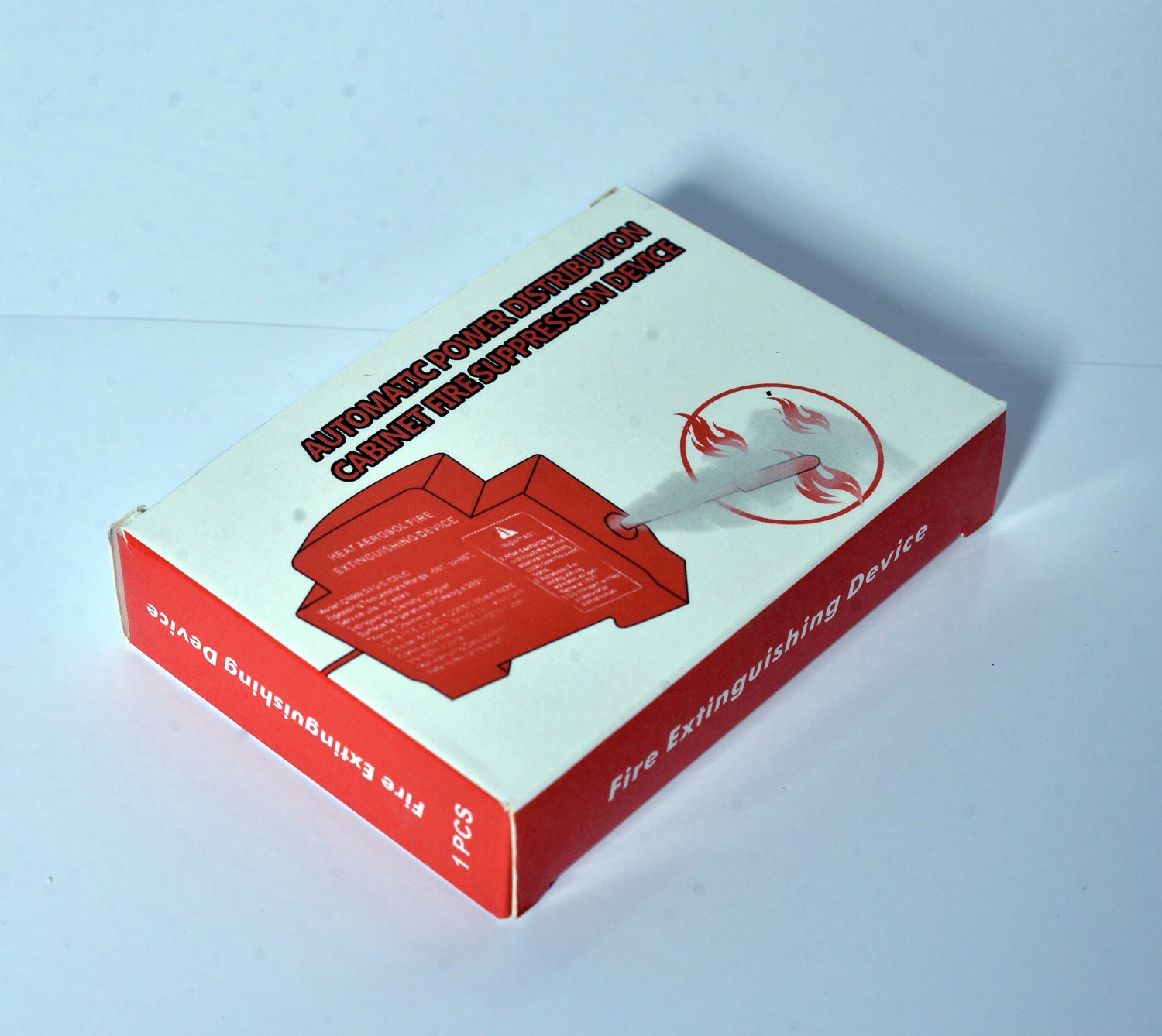 Din rai Fire Extinguishing Breaker for Distribution Box