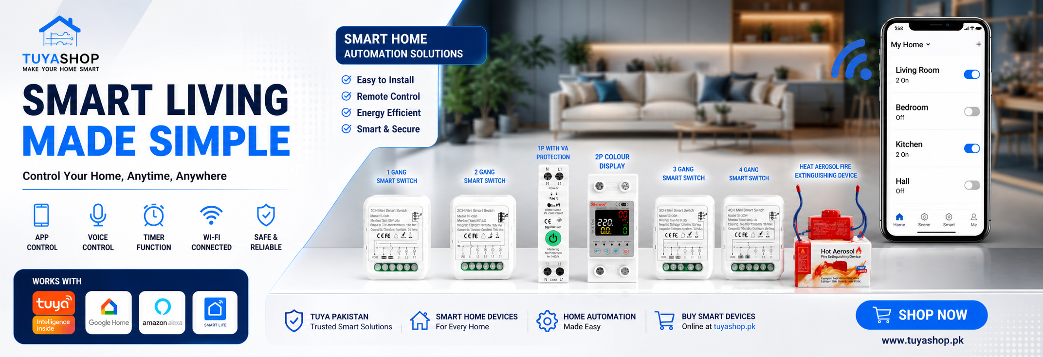 Tuya Smart Pakistan | Buy Tuya Smart Home Devices