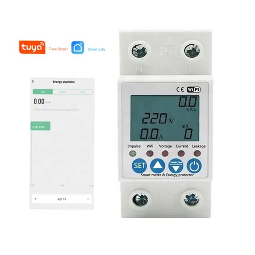 Voltage Protector Breaker (63A + No-Color Display)